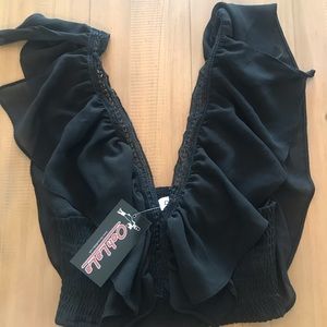 DO + BE Smocked Top - M